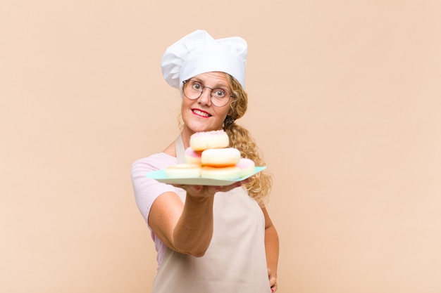 Uśmiechnięty kucharz